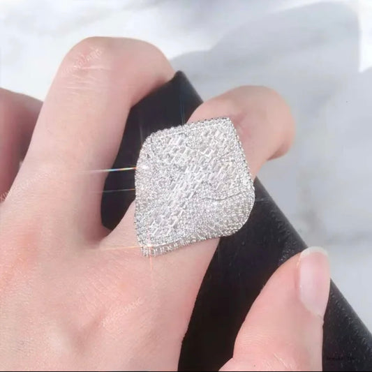 Iced Out VVS Championship Cross Ring