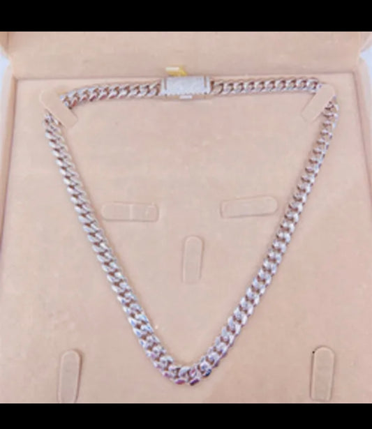 8mm Everyday Miami Cuban link Purity Chain