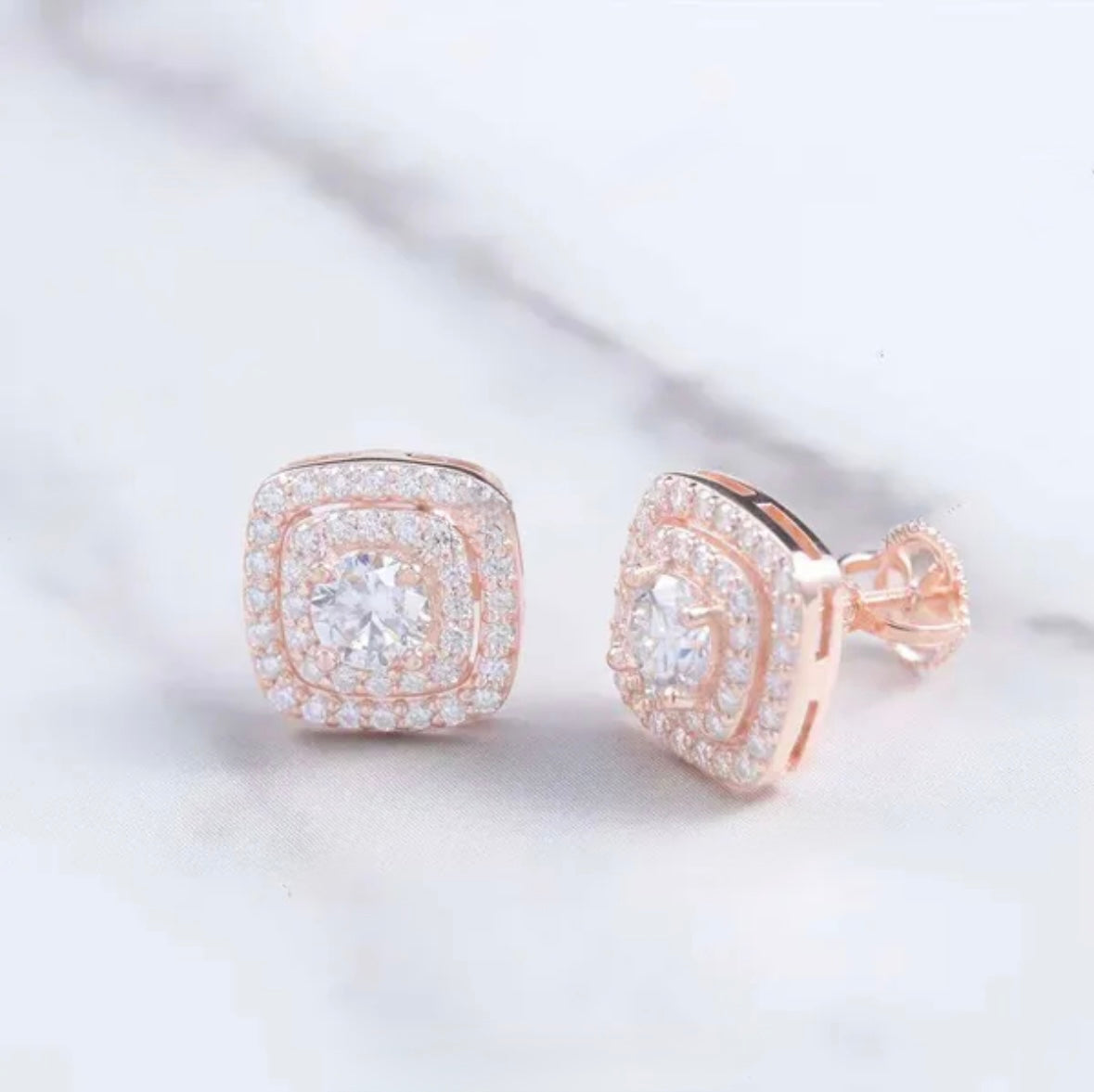 Stud Flooded VVS Earring