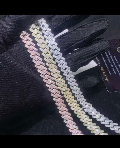 Iced Out 10mm Cuban Bracelet