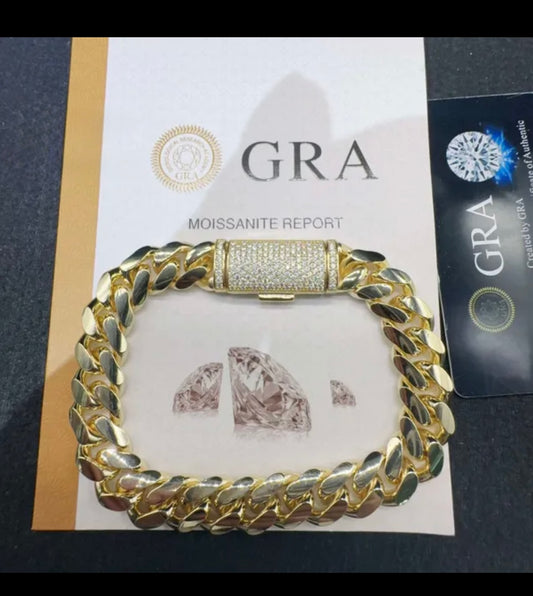 12mm Everyday Gold Plated Cuban Link