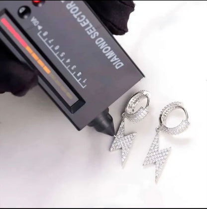 VVS Lighting Bolt Earrings