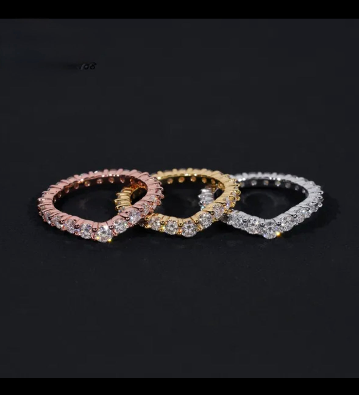 Custom Round Band VVS Ring