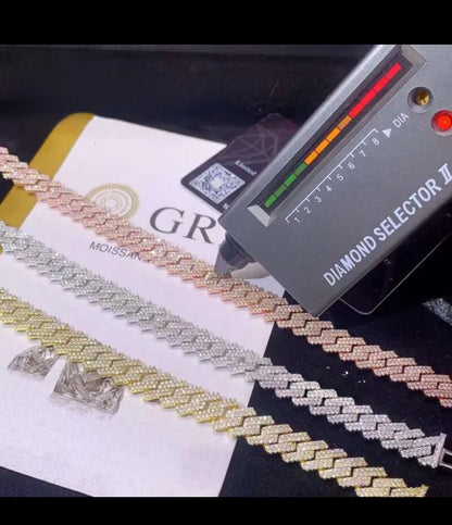 Iced Out 10mm Cuban Bracelet