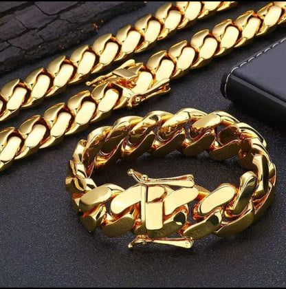 Everyday 18k 15mm Cuban Gold Chain
