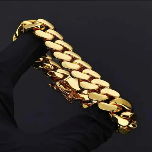 Everyday 18k 15mm Cuban Gold Chain