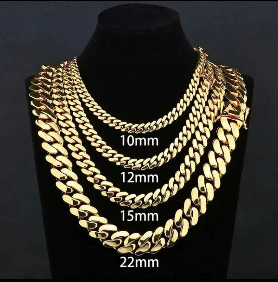 Everyday 18k 15mm Cuban Gold Chain
