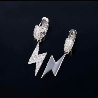 VVS Lighting Bolt Earrings