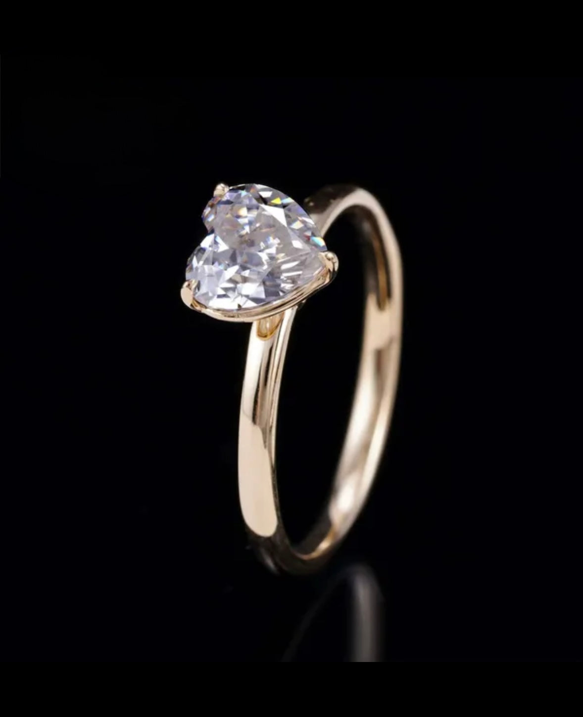 14K 1CT Engagement RIng
