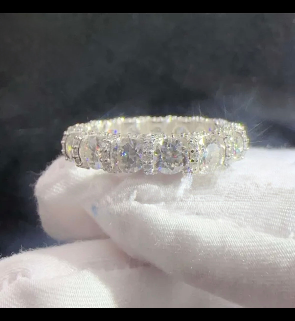 Eternity VVS Wedding Band