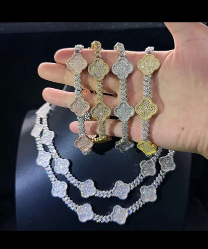 Clover Leaf VVS Chain