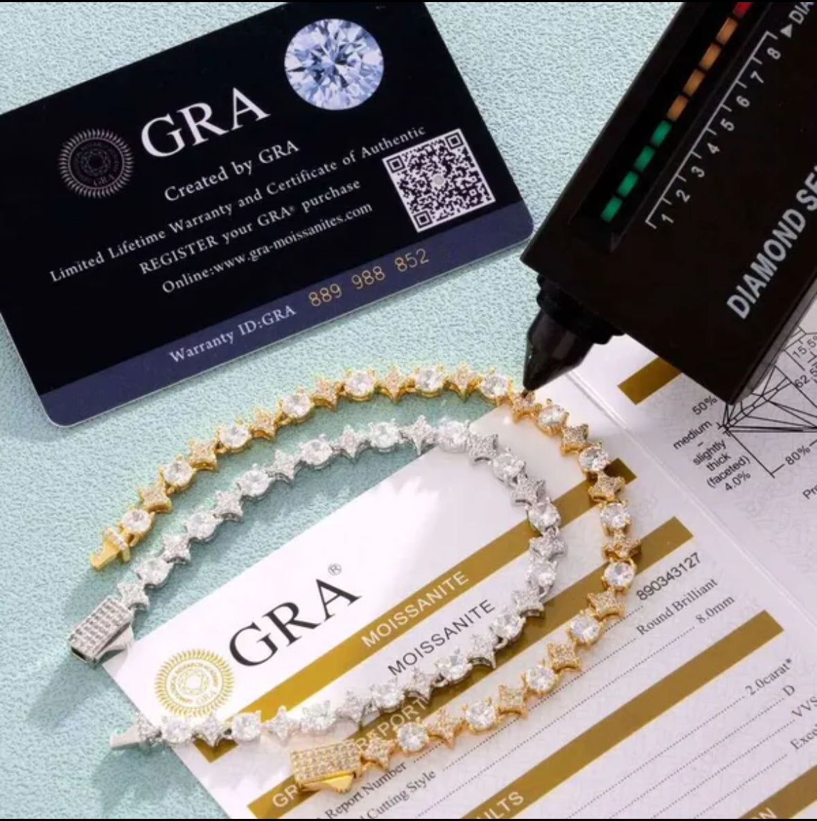 Luxury Star Tennis Bracelet