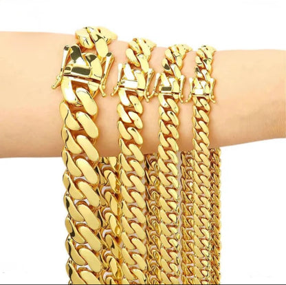 Everyday 18k 15mm Cuban Gold Chain