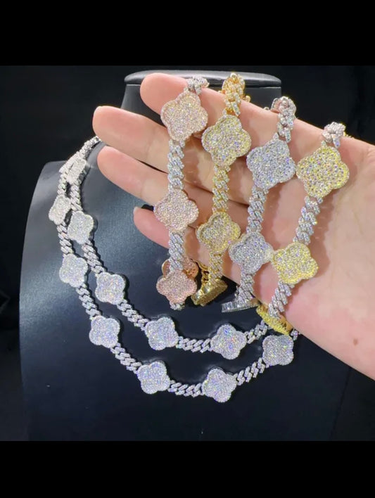 Clover Leaf VVS Chain